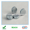 zinc coating round furniture magnets